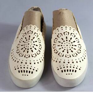 Joie Diya perforated slip in sneakers mandala lacey comfort flats 37.5